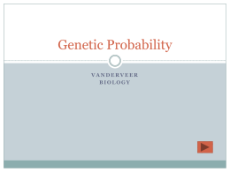 Genetic Probability