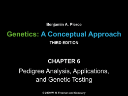 Genetics: A Conceptual Approach 3/e