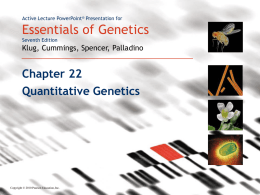 Essentials of Genetics 6/e - Greenville Technical College
