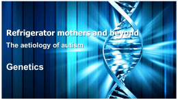 The Biology of Autism