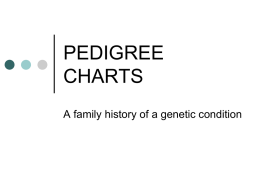 PEDIGREE CHARTS - science8k / FrontPage