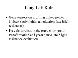 Jiang Lab Progress - University of California, Berkeley