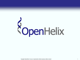 OpenHelix LLC tutorials - UNC Health Sciences Library