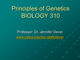 BIOL 112 – Principles of Zoology