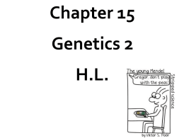 Origin of the Science of genetics