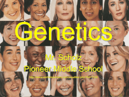 Genetics - Elizabeth Rose Greenman