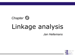 Linkage analysis