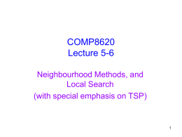 COMP8620 Lecture 5-6 - Australian National University