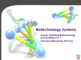 Biotech PPT