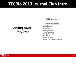 What is Journal Club?