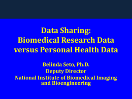 Data Sharing - The National Academies