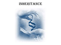 Inheritance - Glen Rose FFA
