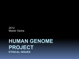 The Human Genome.