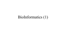 BioInformatics (1)