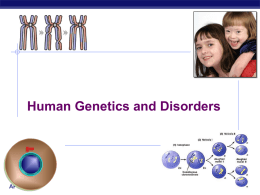 Human Genetics and Linked Genes