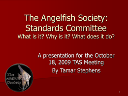 Role of the Standards Committee