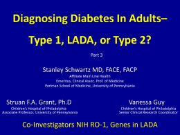 Stanley Schwartz, MD - Diabetes In Control