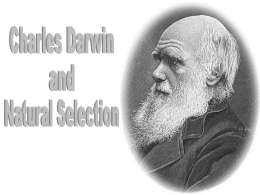 Charles Darwin and Natural Selection PPT