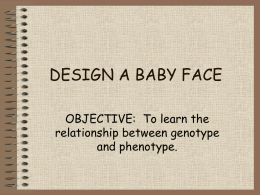 design a baby face