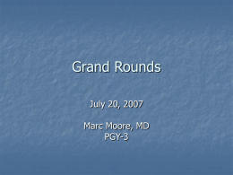 Grand Rounds 2007
