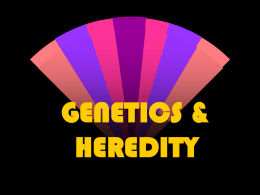 GENETICS & HEREDITY