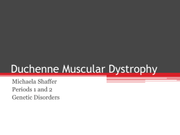 Duchenne Muscular Dystrophy - SSSD-Bio