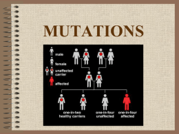 mutations - TeacherWeb