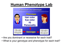 Human Phenotype Lab
