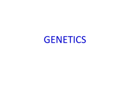 Genetics - Valhalla High School