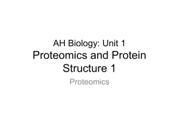 2a Proteomics