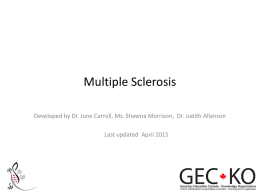 Multiple Sclerosis - GEC-KO