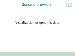 GenomeBrowser - CBS