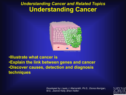 Understanding Cancer powerpoint