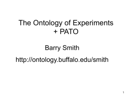 Eg - Buffalo Ontology Site