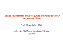 Allergic diseases