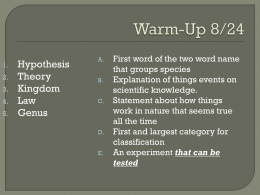 Warm-Up 8/24 - Cloudfront.net