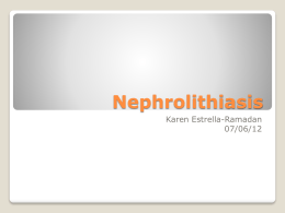 Nephrolithiasis - sbhpedsres.com
