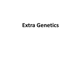 Extra Genetics - MrsAllisonMagee