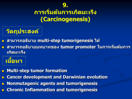 9. Carcinogenesis