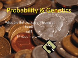 probability & genetics