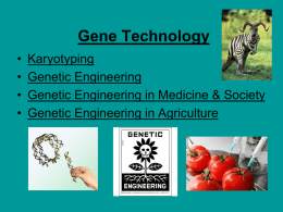 Genetic Technology PPT