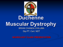 Duchenne Muscular Dystrophyx