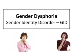 5 Gender Dysphoria 2012-13 2