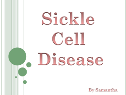 Samantha Sickle Cell Disease powerpoint