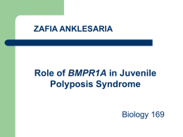 What is juvenile polyposis syndrome?