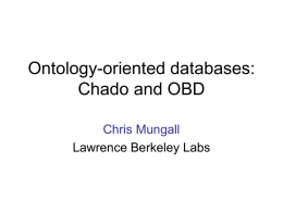 Chado: evolution of a biological database LONG VERSION
