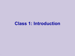 Biological Introduction