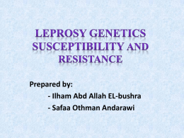 Classification of leprosy