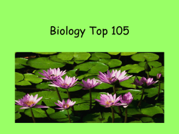 Biology Top 105