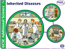 6. Inherited Diseases